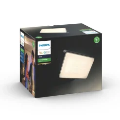 Philips Hue LED-Außenwandleuchte Welcome schwarz