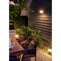 Philips Hue LED-Außenwandleuchte Welcome schwarz