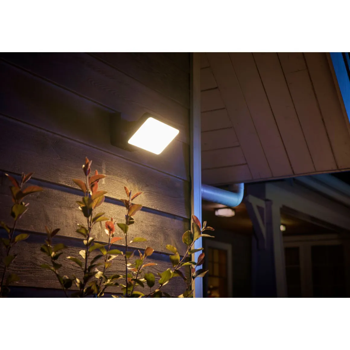 Philips Hue LED-Außenwandleuchte Welcome schwarz