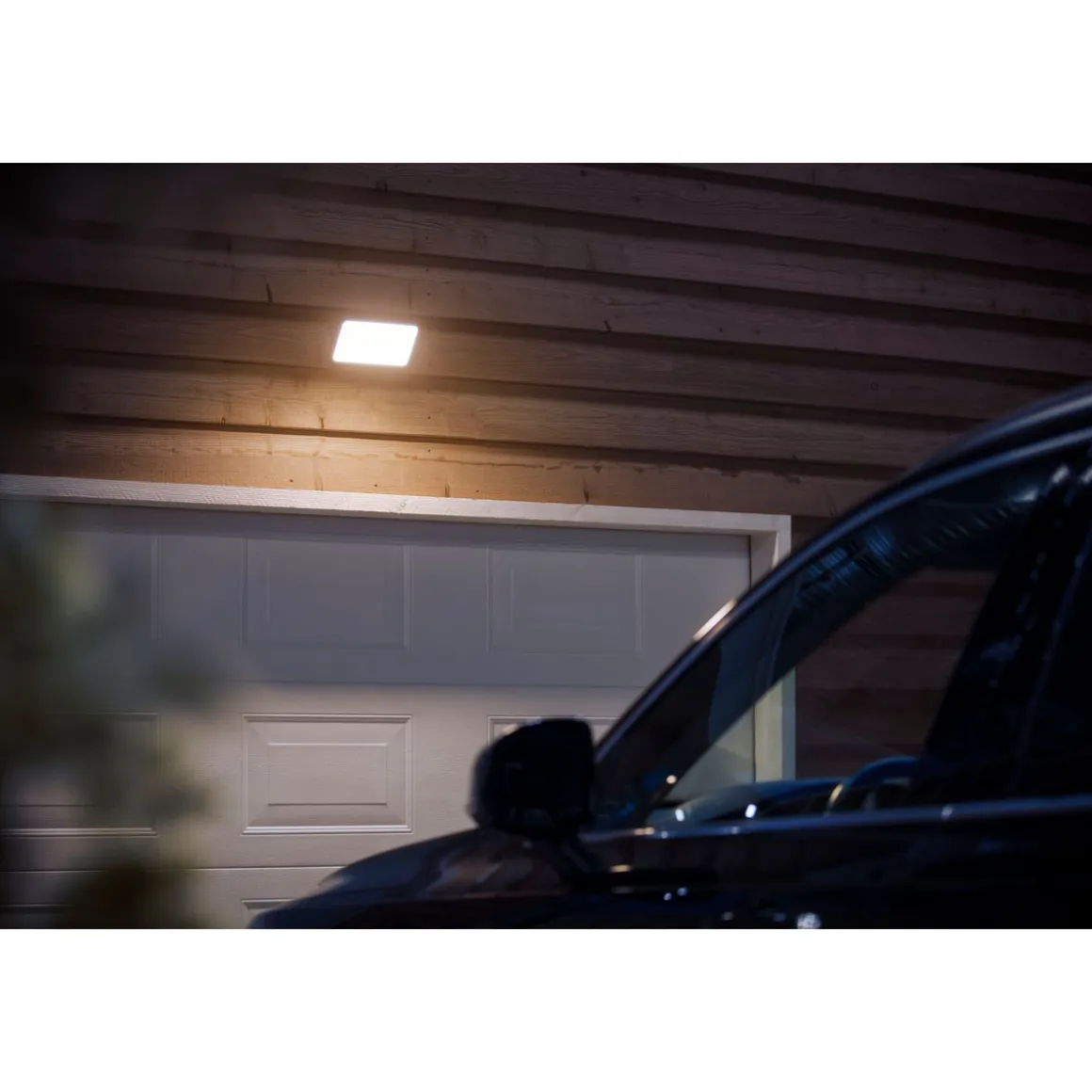 Philips Hue LED-Außenwandleuchte Discover schwarz