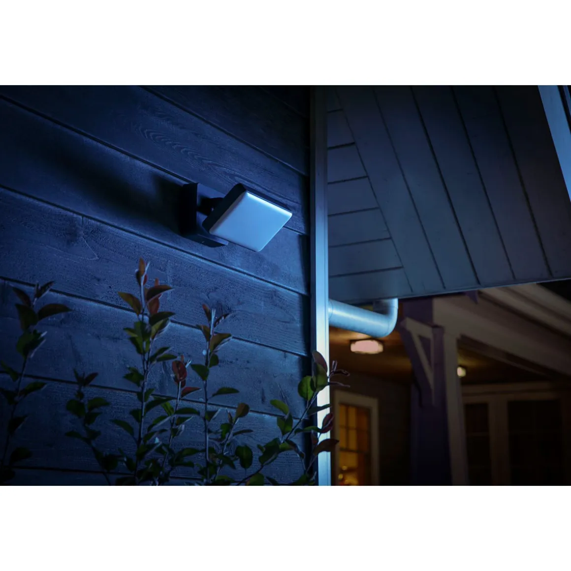 Philips Hue LED-Außenwandleuchte Discover schwarz