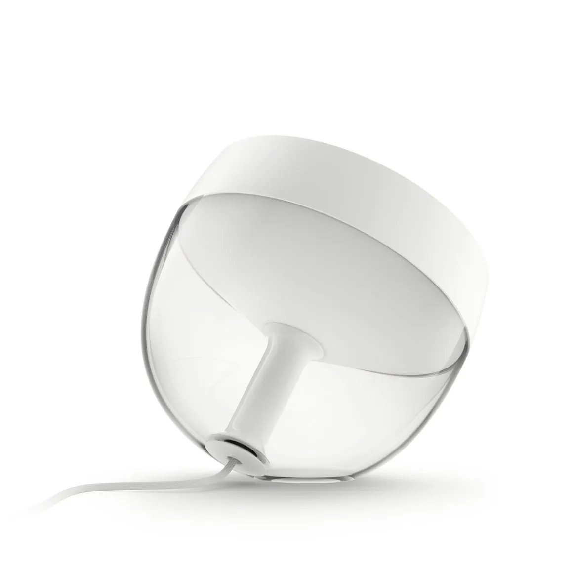 Philips Hue LED-Tischleuchte Iris transparent