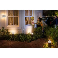 Philips Hue LED-Wandleuchte Lucca anthrazit