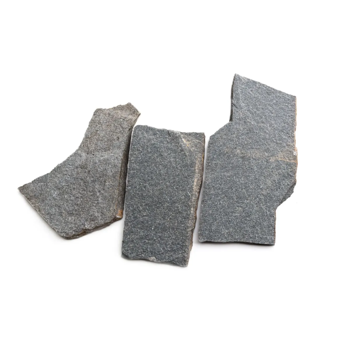Polygonalplatte Quarzit Grau 1-2 cm