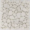 Polymosaik Biancone Marmor 28 x 28 x 0,8 cm