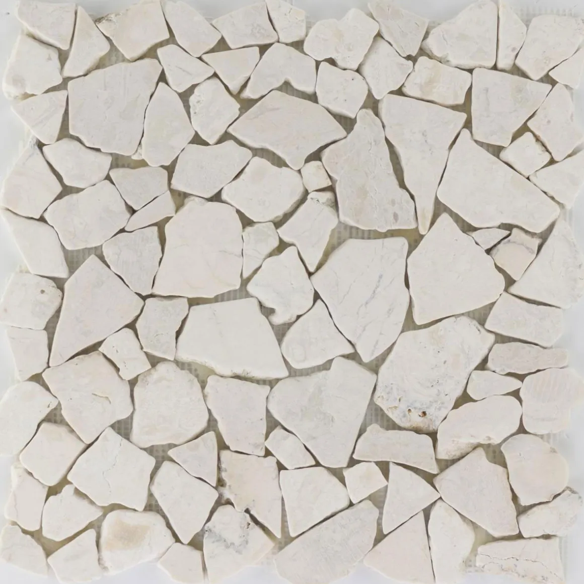 Polymosaik Biancone Marmor 28 x 28 x 0,8 cm