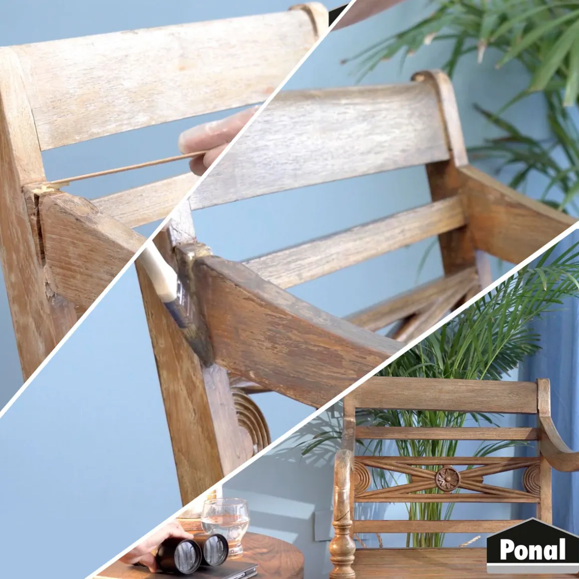 Ponal Spachtelmasse Reparatur PUR-Spachtel 177 g