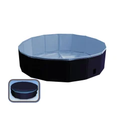 Pool und Abdeckung Durchmesser 120 x 30 cm