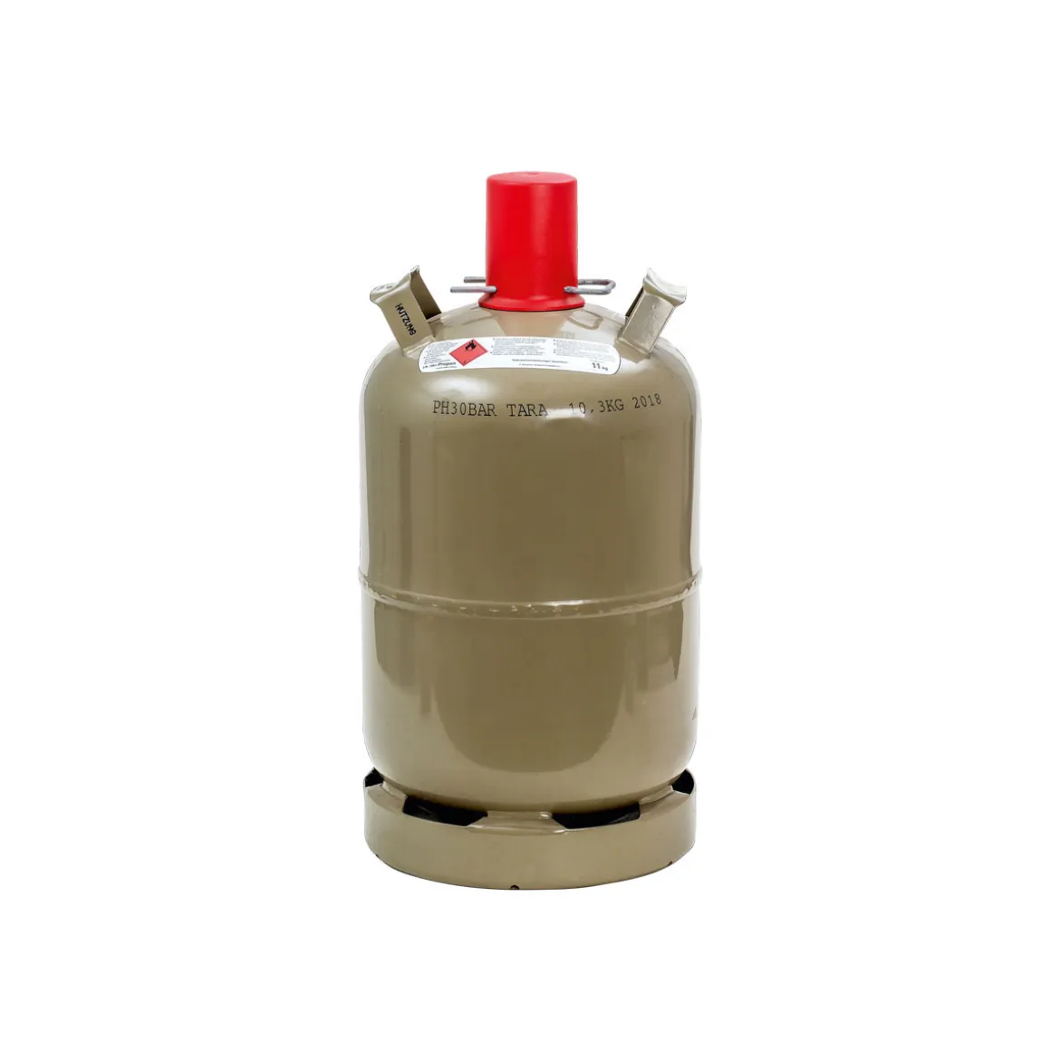 Propangas-Eigentumsflasche Stahl 5 kg Füllung zzgl Pfand