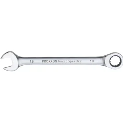 Proxxon Industrial Gabel-Ringschlüssel MicroSpeeder mit Knarrenfunktion 13 mm