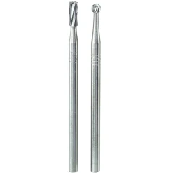 Proxxon Micromot Hartmetall-Fräsersatz Zylinder und Kugel 2-teilig