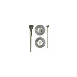 Proxxon Micromot Pinselbürsten Stahl 8 mm 2 Stück
