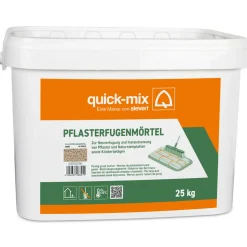 quick-Mix Pflaster-Fugenmörtel 25 kg gebrauchsfertig Farbe sand