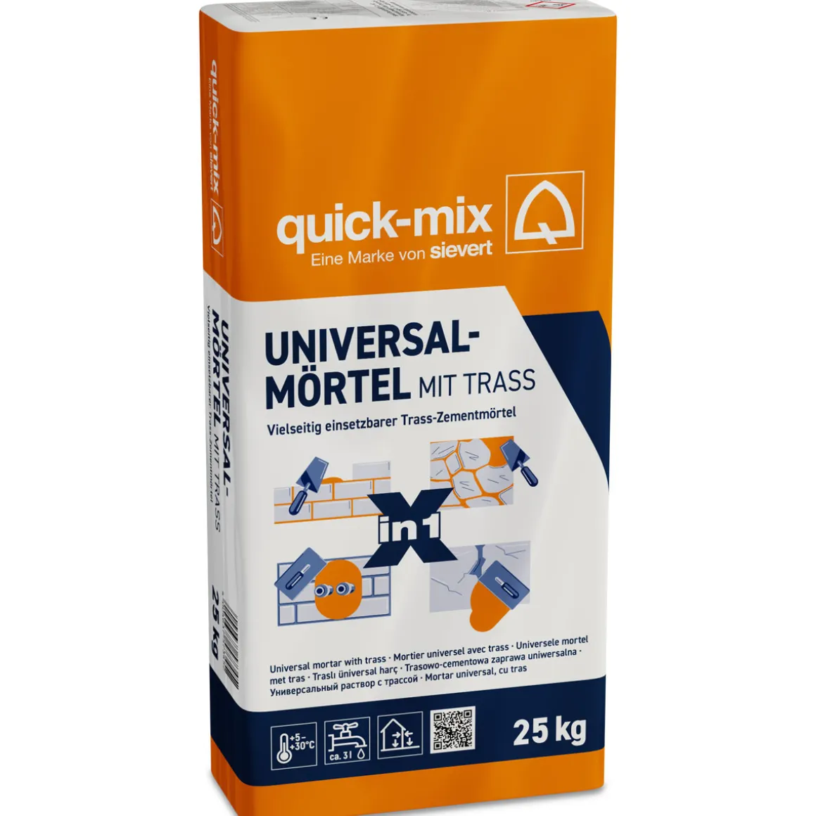 quick-mix Universalmörtel X in 1 25 kg