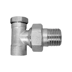Radiatorverschraubung 15 mm x 1/2" Eck zum Löten