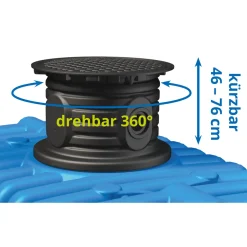 4rain Flachtank Flat XL-Paket 7000 Liter Haus-Premium
