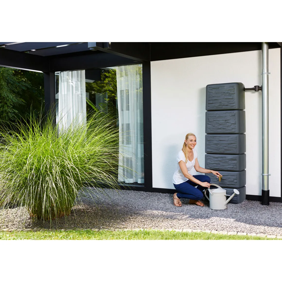 4rain Wandtank SLIM STONE 330 L