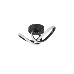 Reality LED Deckenleuchte RUSA schwarz