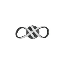 Reality LED Deckenleuchte RUSA schwarz