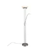 Reality LED-Deckenfluter Orson silber
