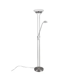 Reality LED-Deckenfluter Orson silber