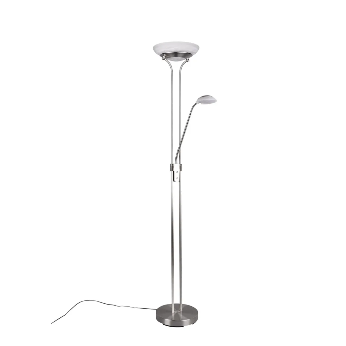 Reality LED-Deckenfluter Orson silber