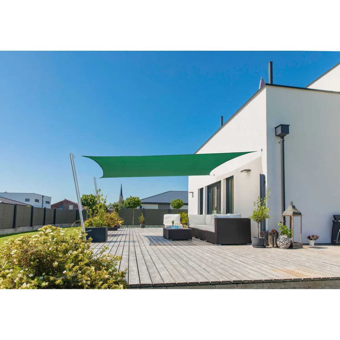 Rechteck-Segel Capri 3 x 4 m olive