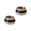 Reduzierstück verchromt 1/2"x3/8" 2 Stück selbstdichtend