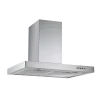 Respekta Blockhaube CH 22098IXB silber 60 cm