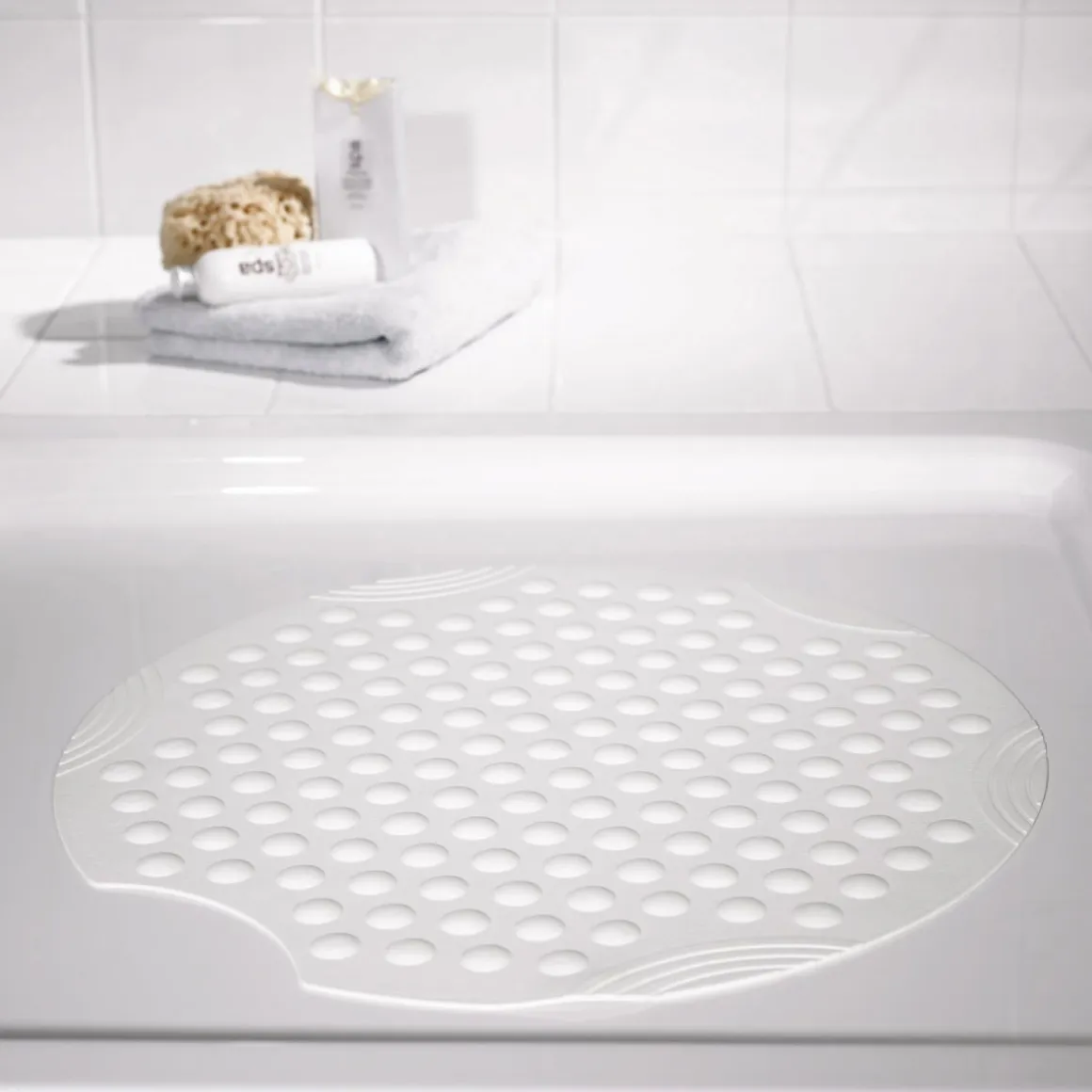 Ridder Duscheinlage ca Durchmesser 55 cm Tecno weiß
