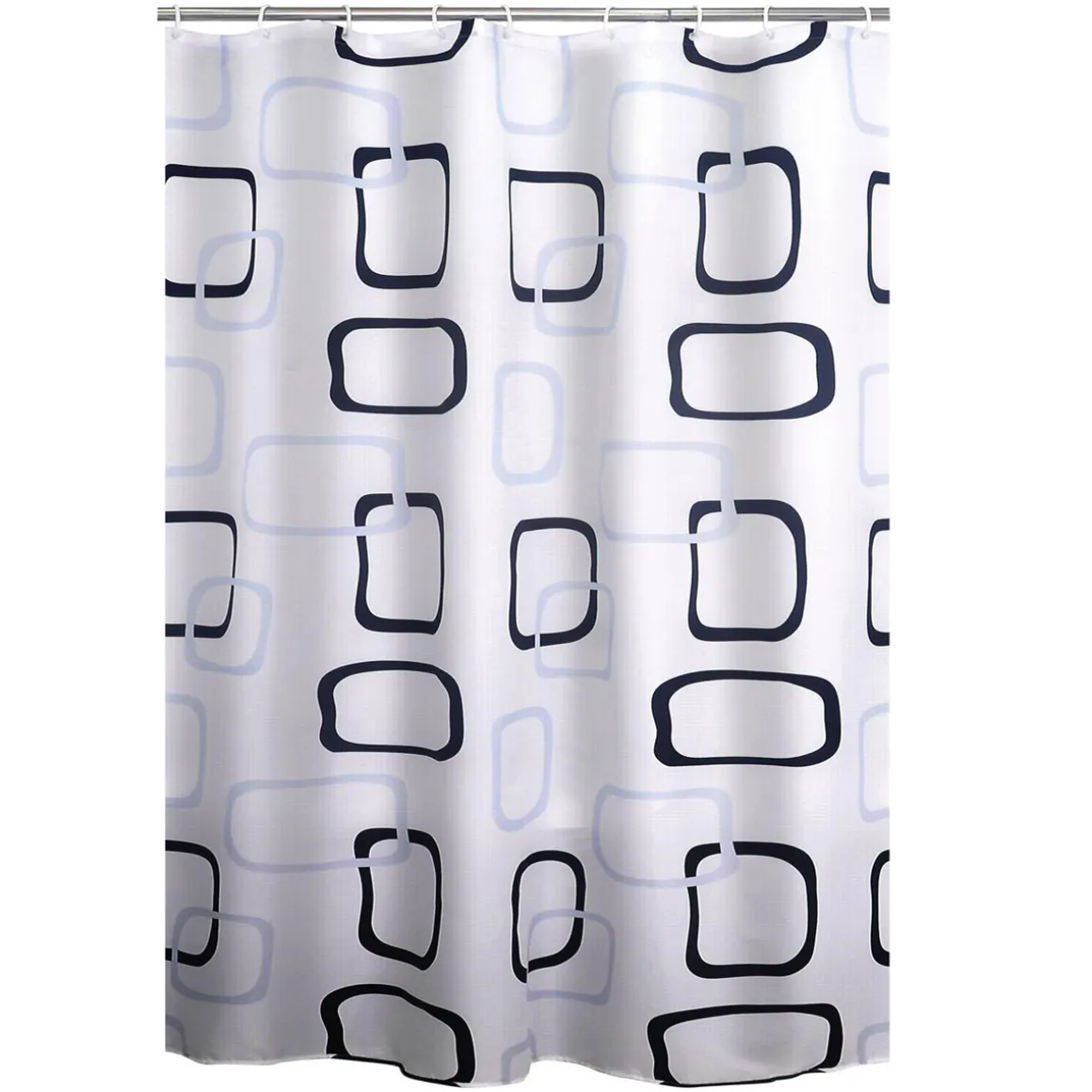 Ridder Duschvorhang Geo Textil 180 x 200 cm