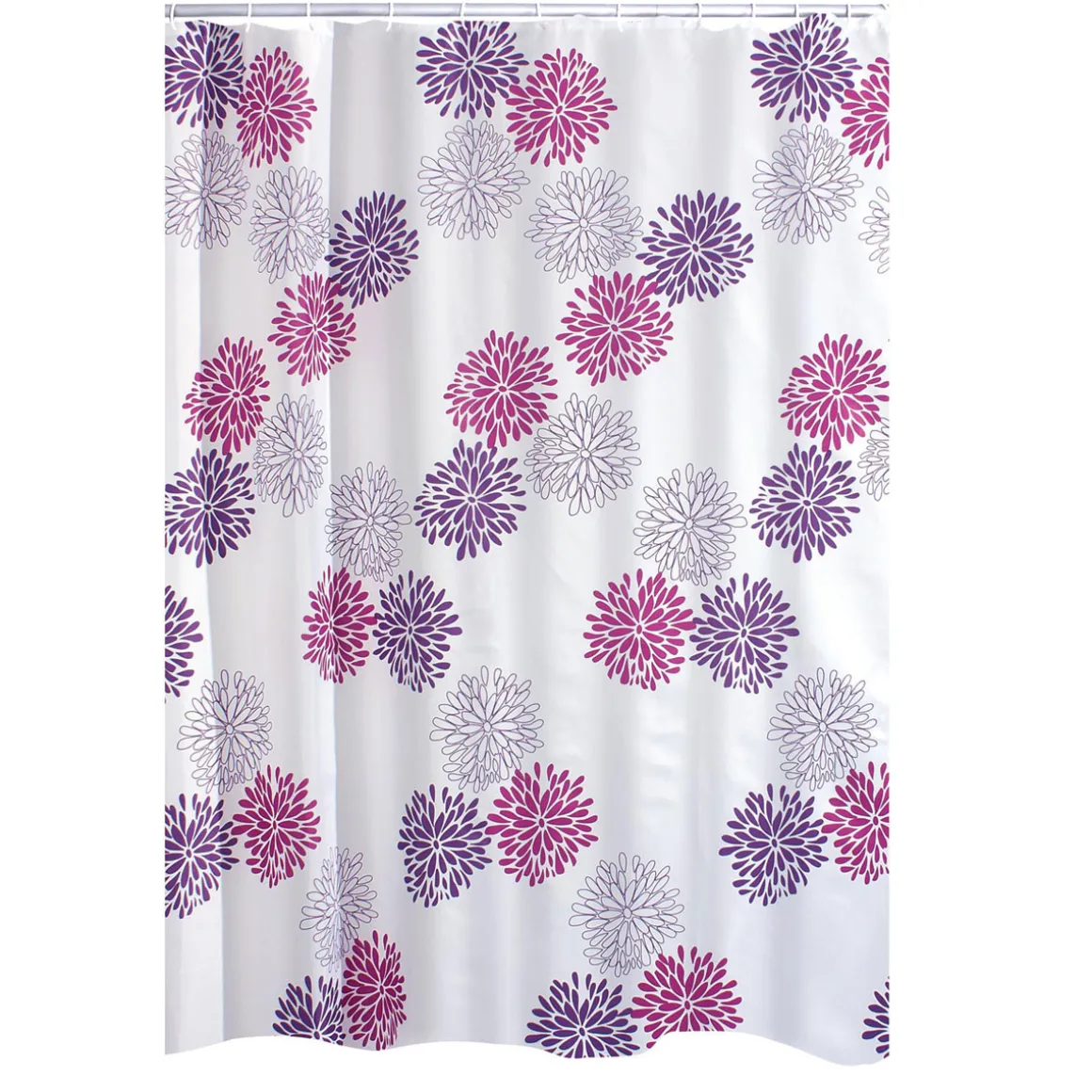 Ridder Duschvorhang Textil Sandra ca 180 x 200 cm lila