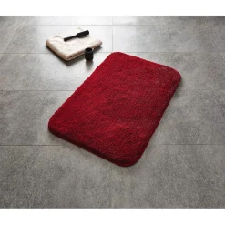 Ridder Teppich Chic 60 x 90 cm weiß Polyester-Microfaser