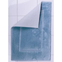 Ridder Teppich Stadion 55 x 85 cm hellblau Polyester-Microfaser