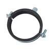 Rohrschelle schallgedämpft 108-114 mm x M8 für 4"