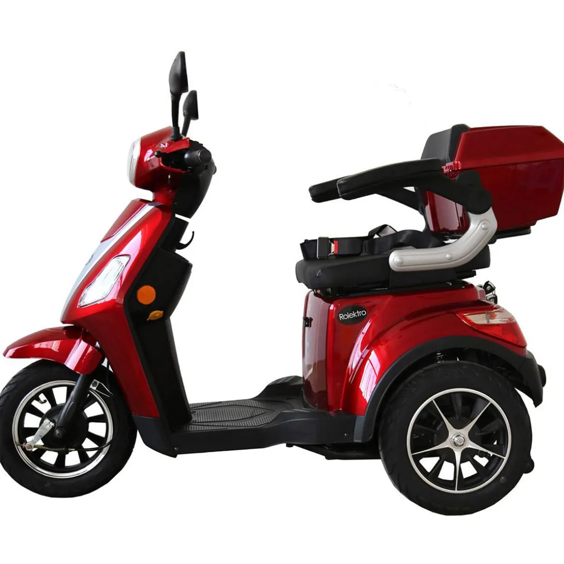 Rolektro E-Dreiradroller „25 V.2“, rot