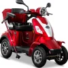 Rolektro E-Quad 25, Rot, 60V-20Ah Bleigel Akkus, 1000 Watt