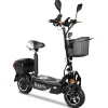 Rolektro E-Scooter „E-Joy 45“ Schwarz, 48 V-20 AH Akku, 1000 W