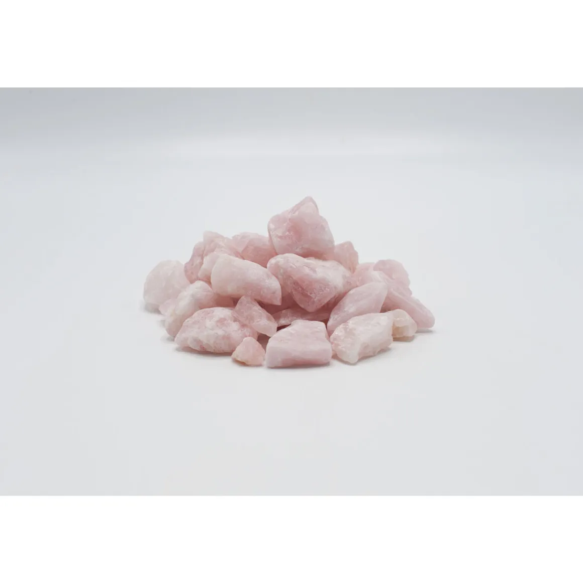 Rosenquarz getrommelt 600 g Netz