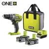 Ryobi Akku-Bohrschrauber R18DD3-215S mit 2 Akkus und Ladegerät