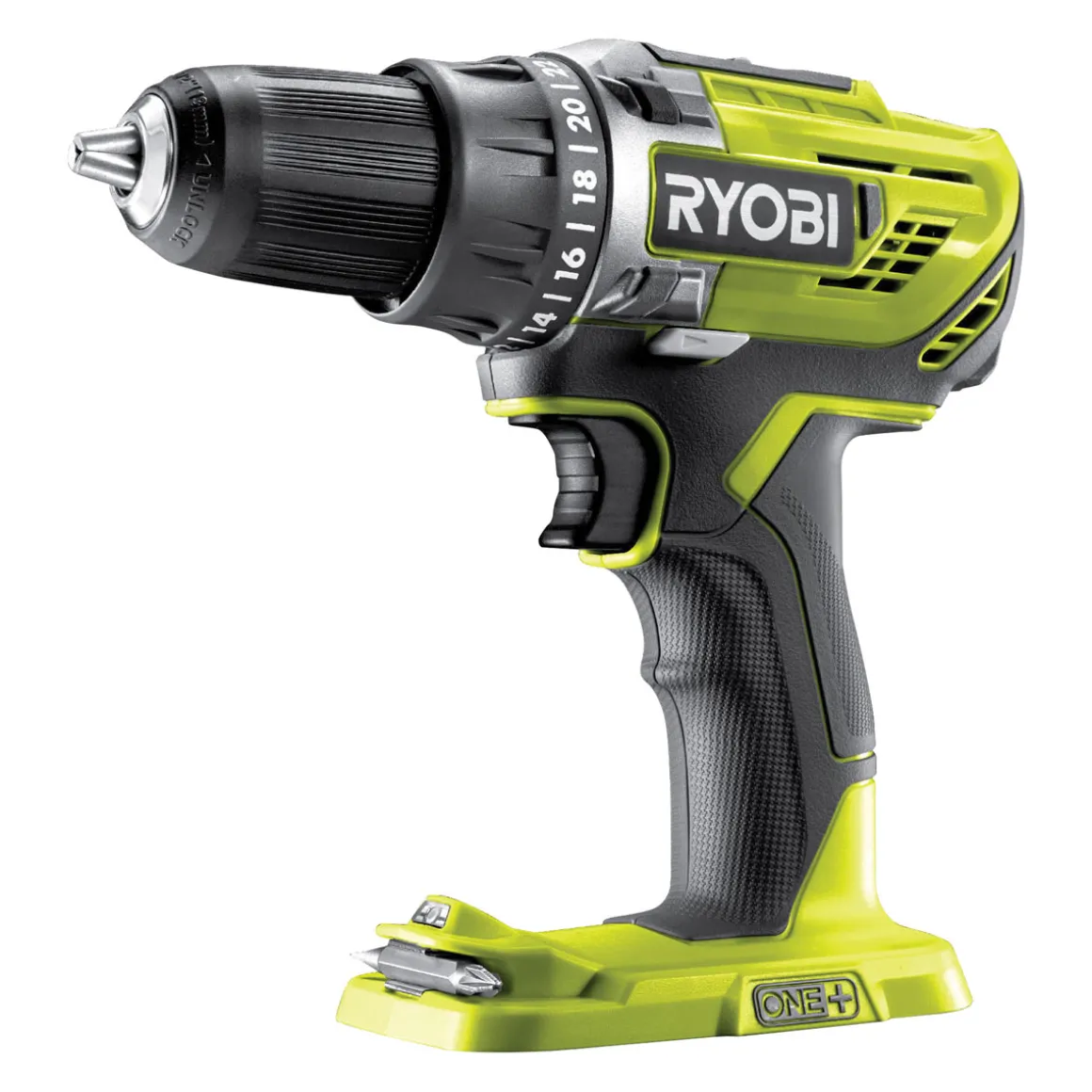 Ryobi Akku-Bohrschrauber R18DD3-215S mit 2 Akkus und Ladegerät