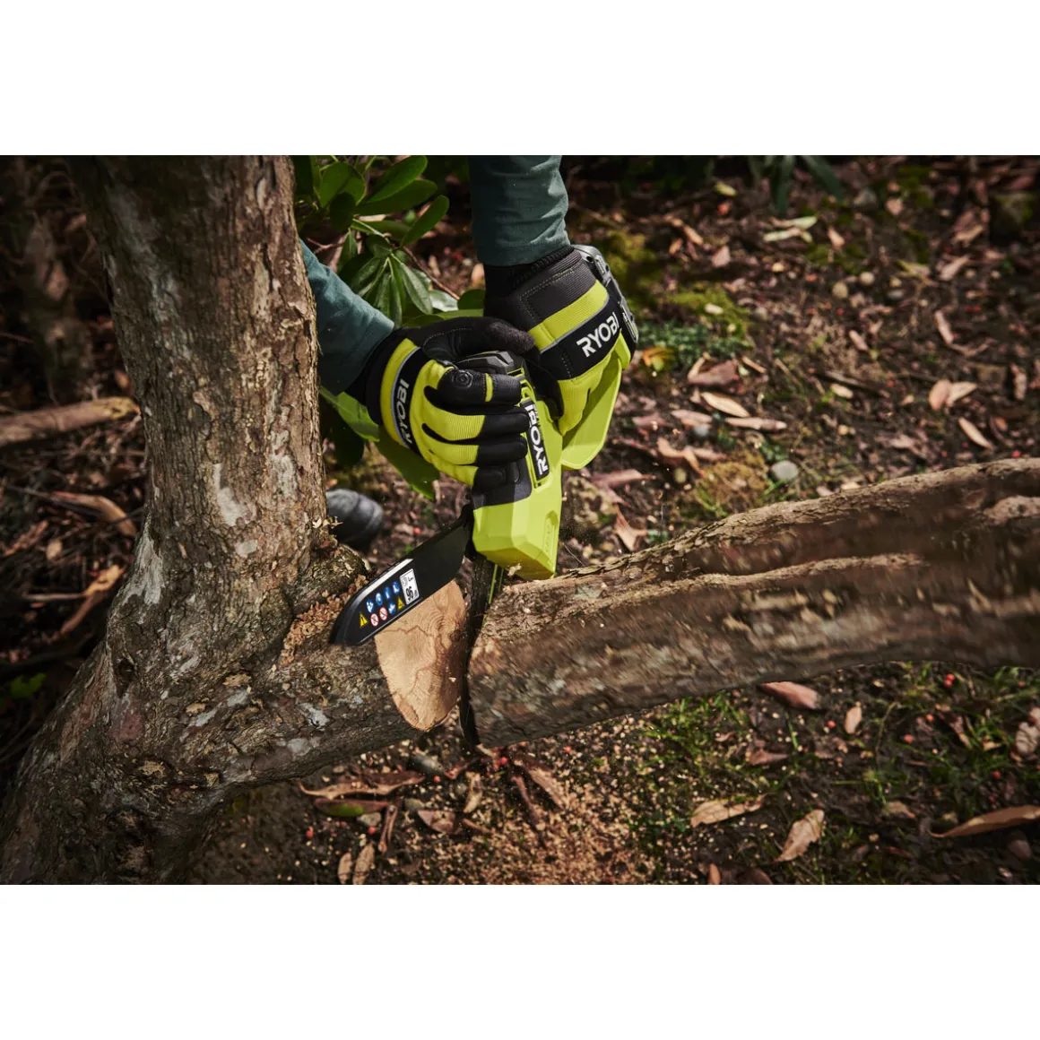 Ryobi Akku-Einhand-Kettensäge RY18PSX15A-0 15 cm