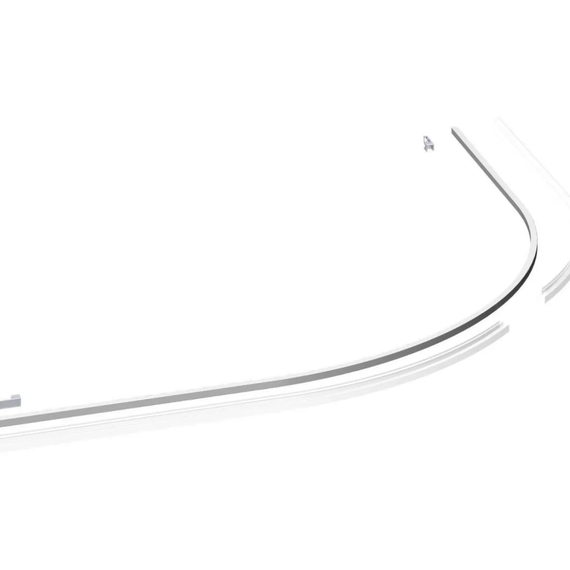 Scanbad Bodenprofilset für halbrunde Modelle