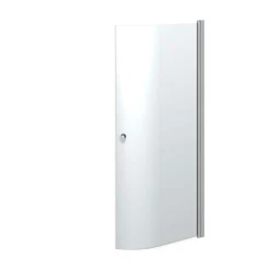 Scanbad Gebogene Tür 200 x 97-99 cm Klarglas