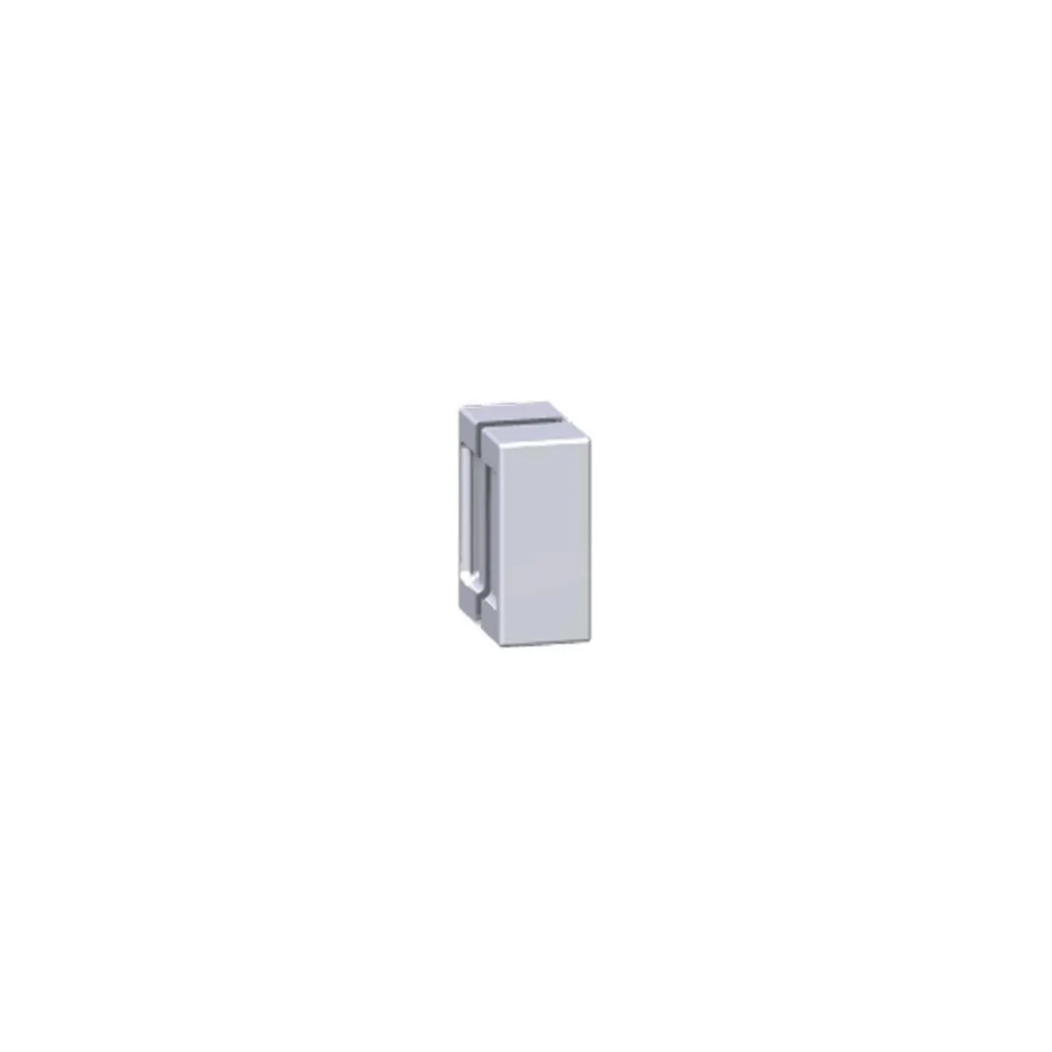 Scanbad Griff schmal 2 x 4,5 cm für Duschtür chrom