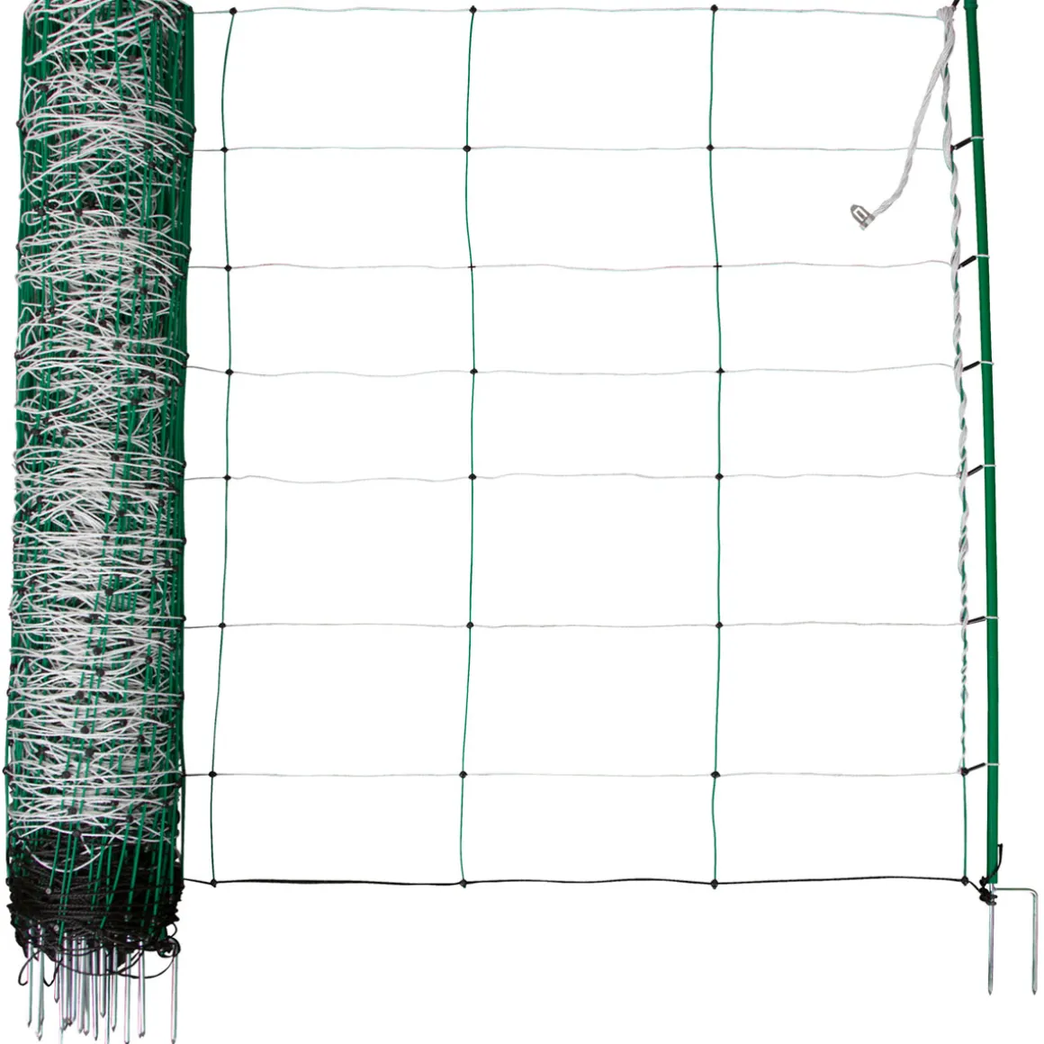 Schafnetz TopLine Plus Net 50 m 90 cm grün-weiß