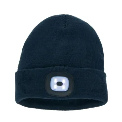 Scheibler LED-Strickmütze Malix navy Einheitsgröße