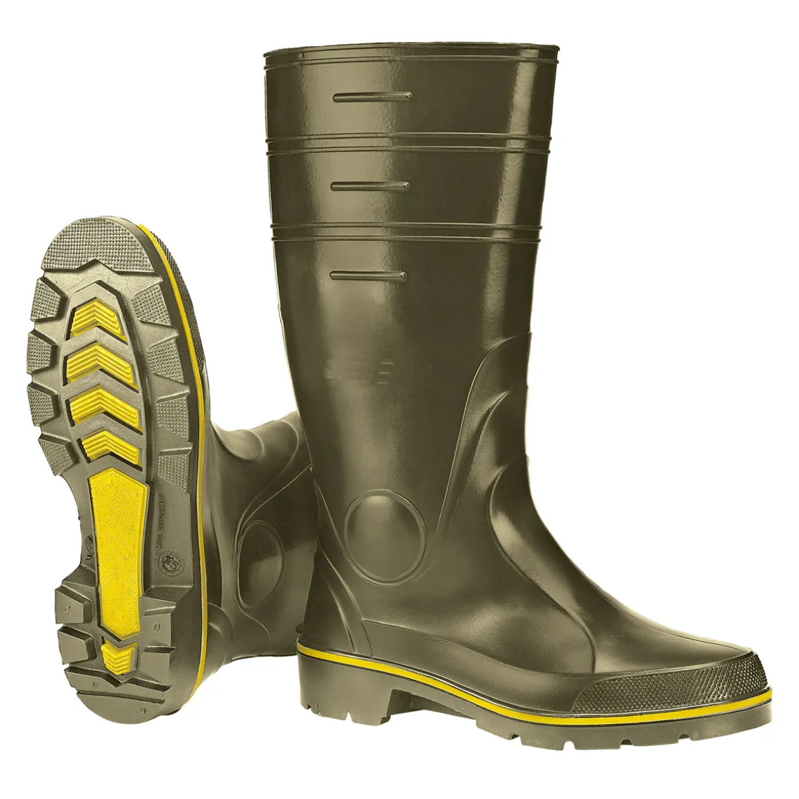 Scheibler Stiefel hoch oliv Größe 44
