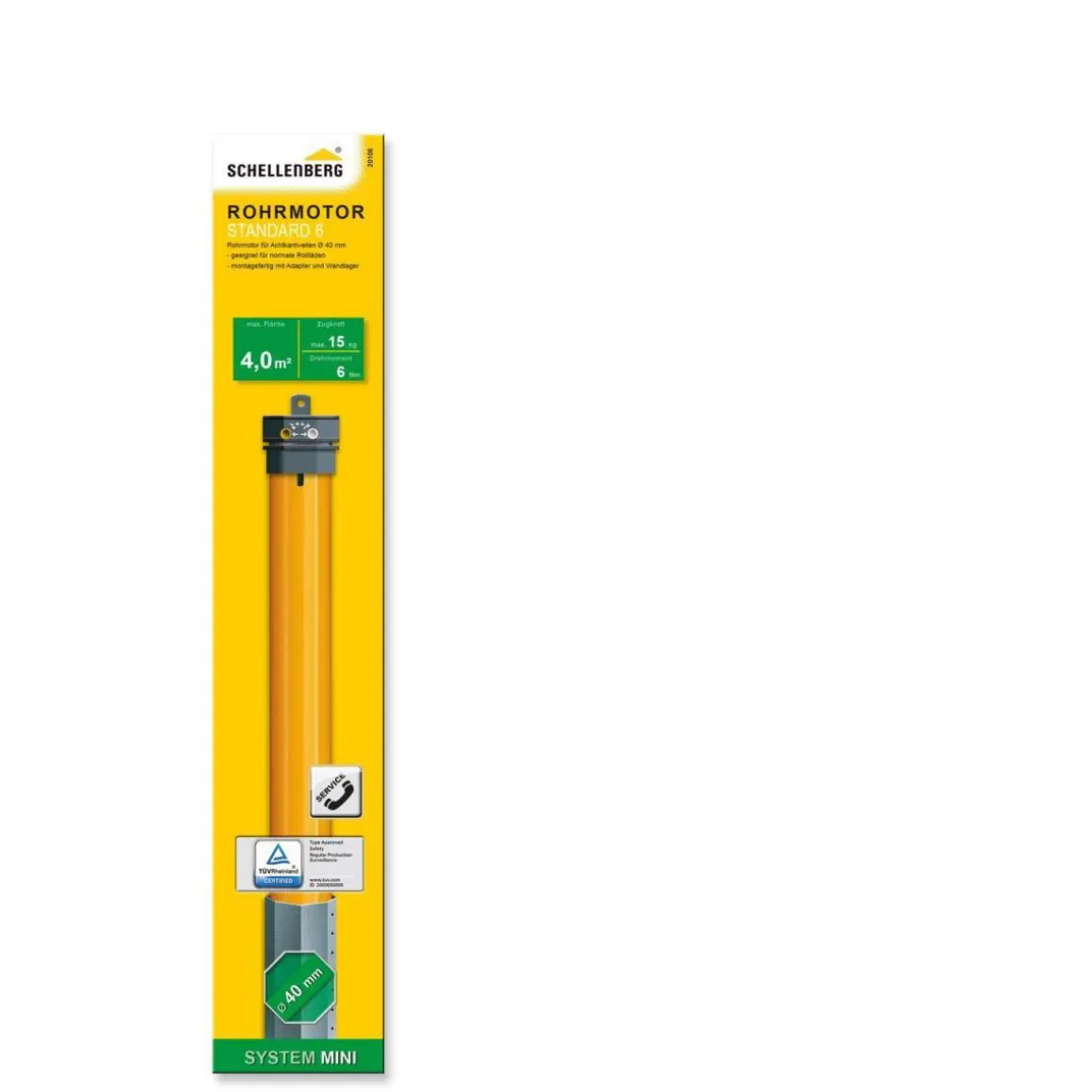 Schellenberg Rollladenmotor Mini Standard 6Nm