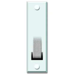 Schellenberg Abdeckplatte weiß Lochabstand 10,5 cm